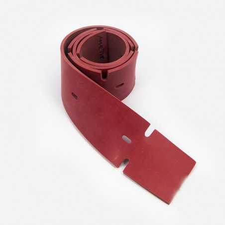 LAMELLE SUCEUR AVANT LINATEX ROUGE  POUR AUTOLAVEUSE T3 T5 (TETE DE BROSSE 500MM)
