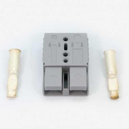 FICHE DE CHARGE DE BATTERIE GRISE 120A POUR AUTOLAVEUSE