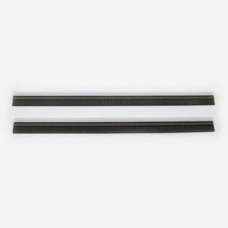 JEU DE 2 LAMELLES CAOUTCHOUC POUR AUTOLAVEUSE KARCHER NT 65-2 ECO