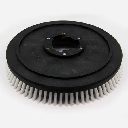 BROSSE BLANCHE PPL070 DIAM 355MM POUR AUTOLAVEUSE KARCHER BD TRIKE BIKE