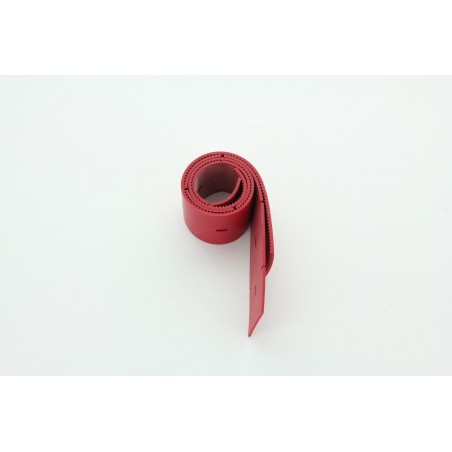JEU DE LAMELLES ROUGES LINATEX POUR AUTOLAVEUSE ROLLY  COMPOSE DE LAMELLE AVANT ET ARRIERE POUR SUCEUR ARRIERE