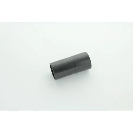 EMBOUT PVC NOIR DIAM 44MM VISSANT SUR FLEXIBLE 38MM POUR ASPIRATEUR